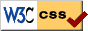 This website is proud to use Valid CSS.